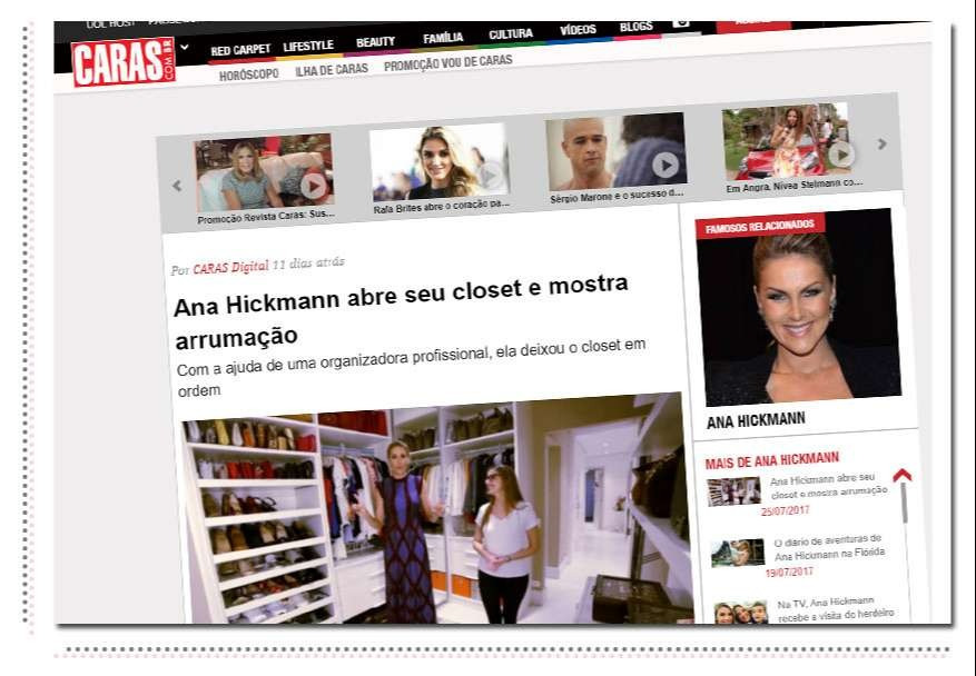 Revista Caras - Ana Hickmann